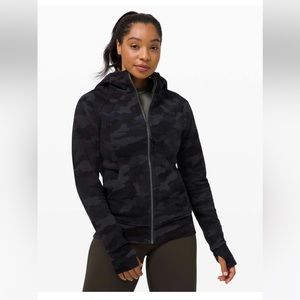 Lululemon Scuba Hoodie black camo
